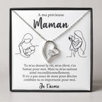 Coffret Collier "À ma Précieuse Maman"
