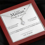 Coffret Collier "À notre Maman, l'étoile de nos vies"