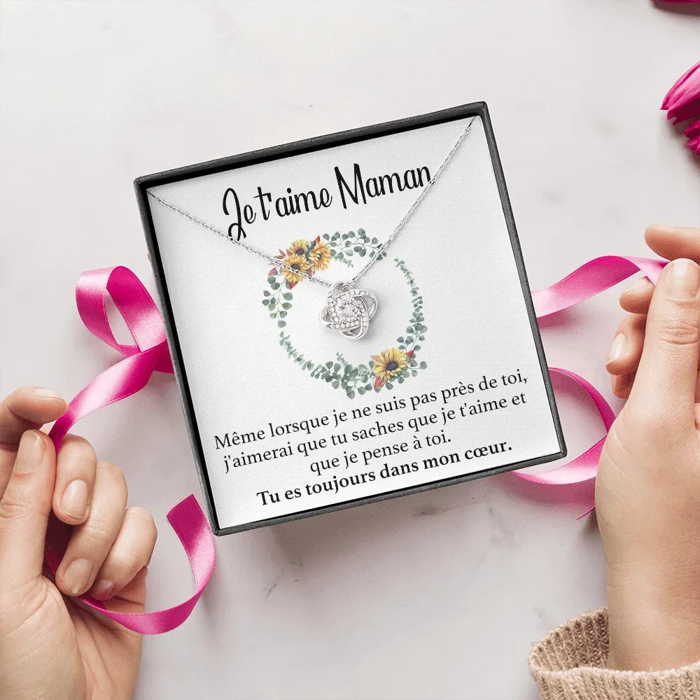 Coffret Collier "Je t'aime Maman"