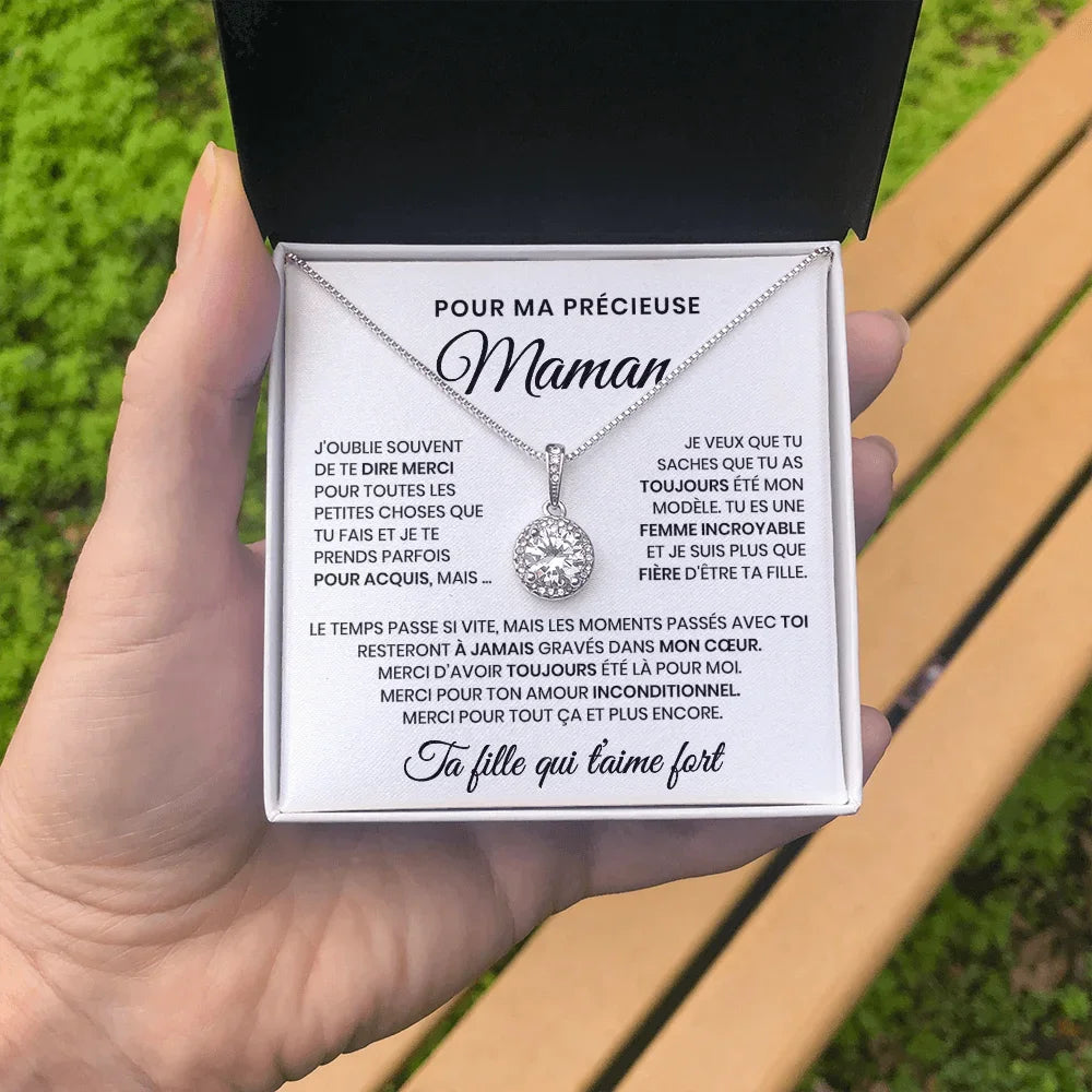 Coffret Collier "Pour ma précieuse Maman"