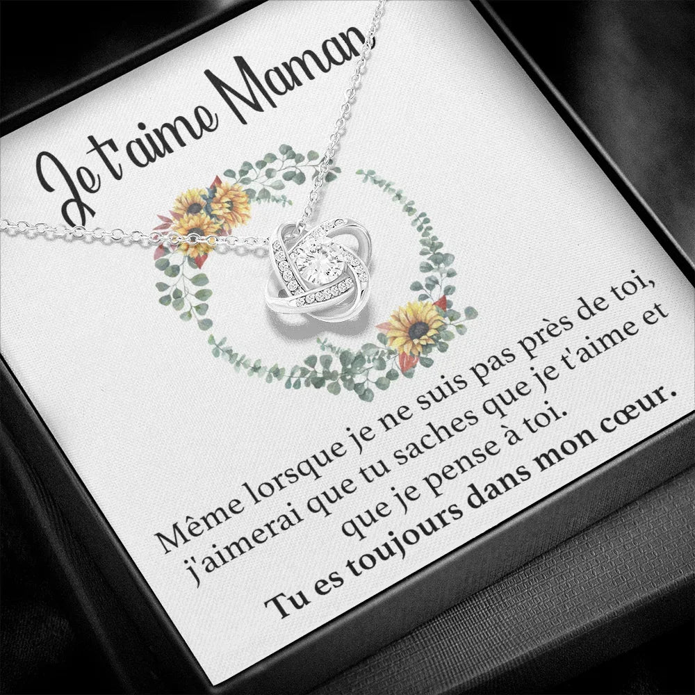 Coffret Collier "Je t'aime Maman"