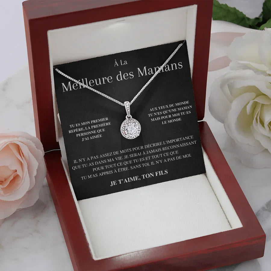 Coffret Collier "À la meilleure des Mamans"