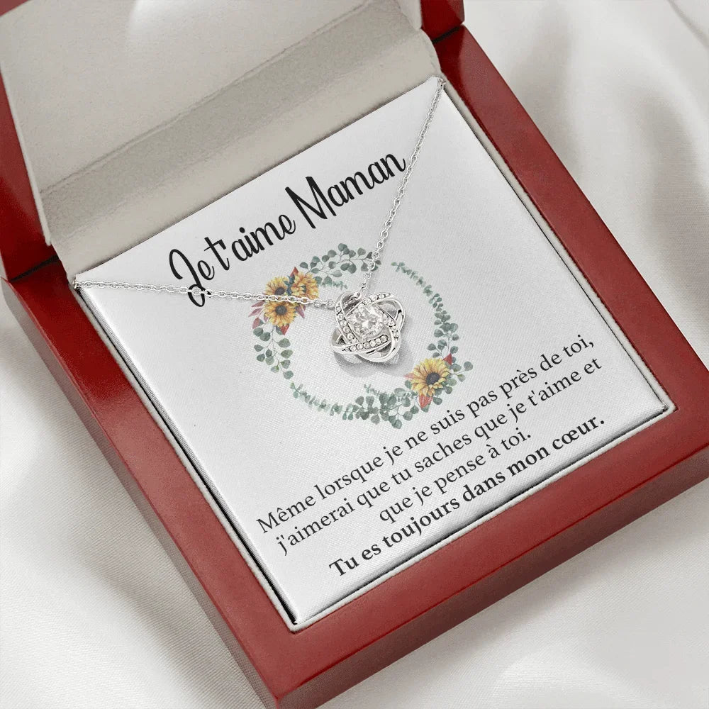 Coffret Collier "Je t'aime Maman"
