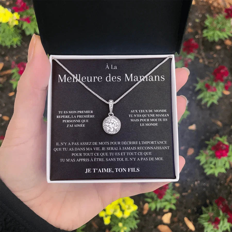 Coffret Collier "À la meilleure des Mamans"