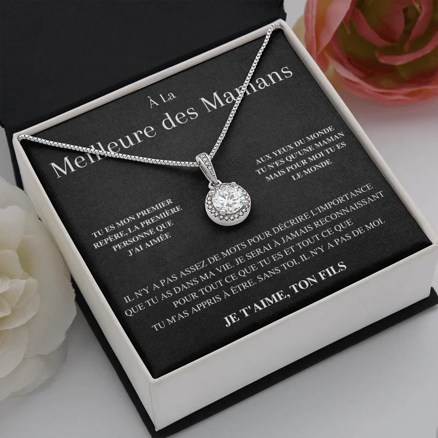 Coffret Collier "À la meilleure des Mamans"
